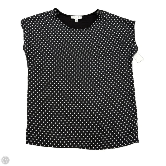 Top Sleeveless By Chaus In Polkadot Pattern, Size: S