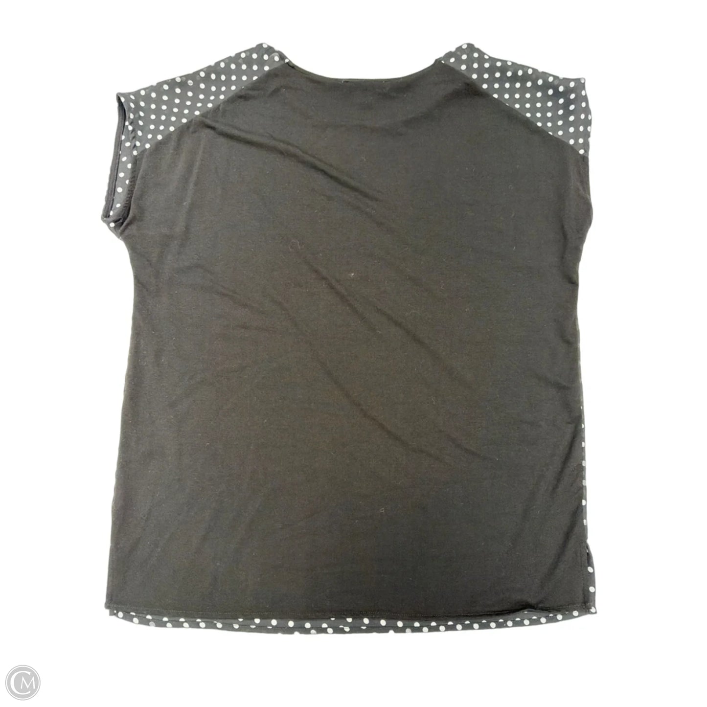 Top Sleeveless By Chaus In Polkadot Pattern, Size: S