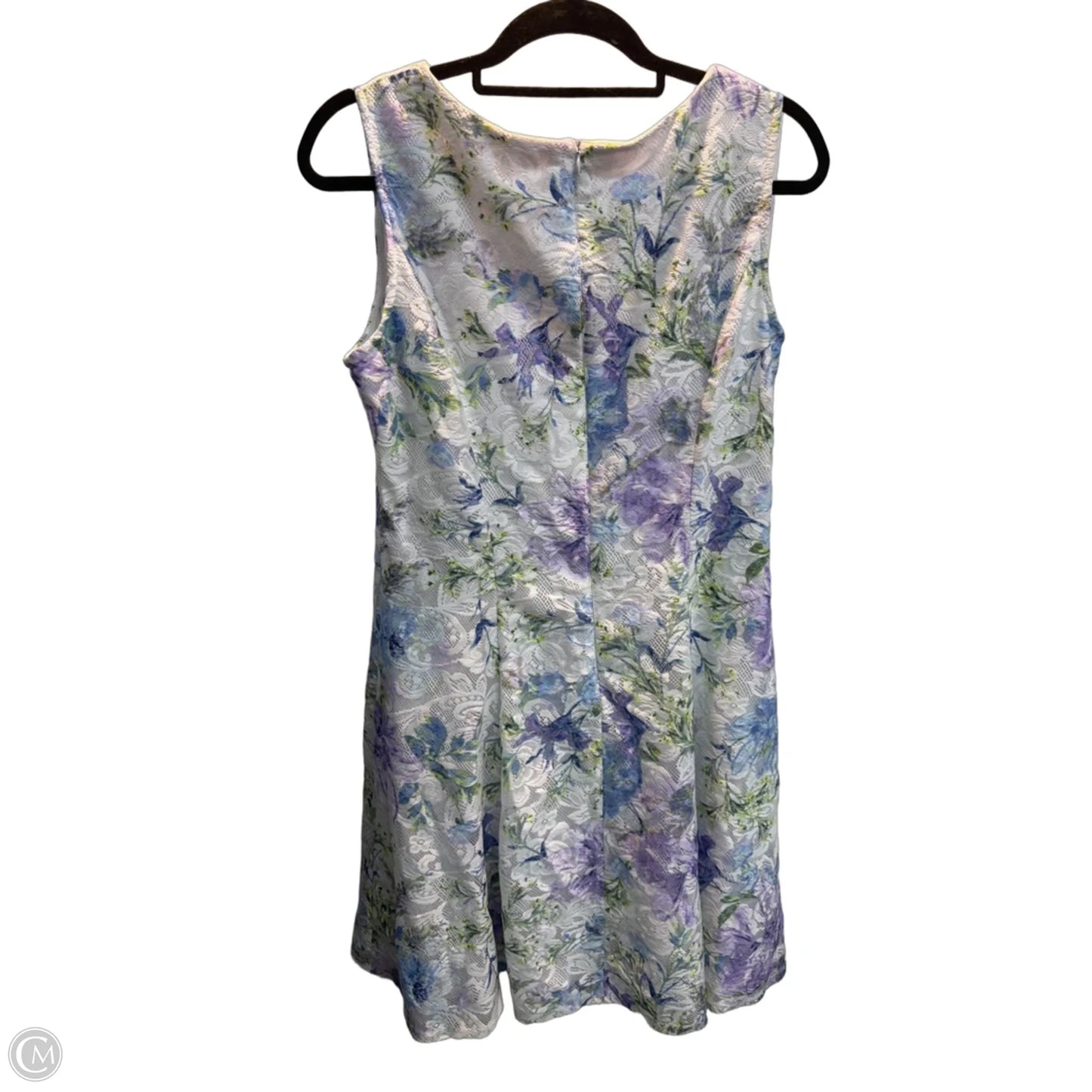 Dress Work By Studio 1 In Floral Print, Size: L