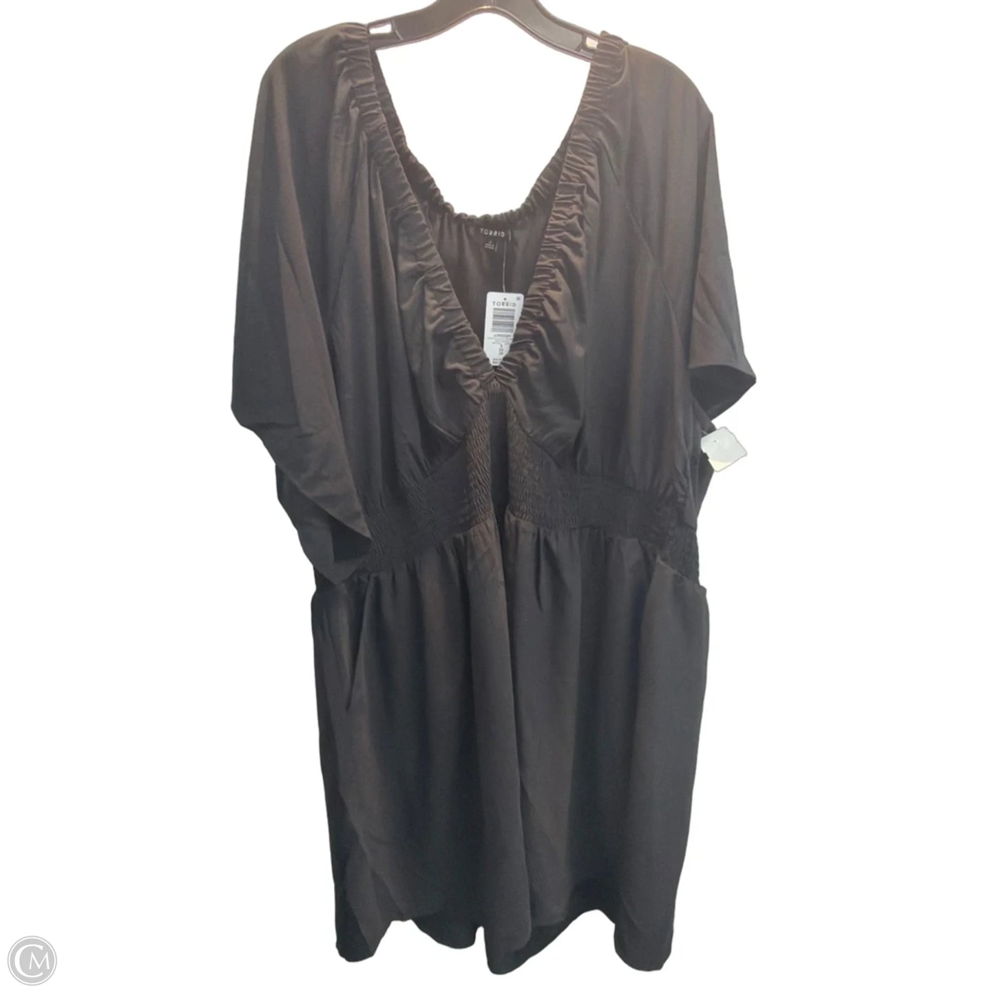 Romper By Torrid In Black, Size: 5x