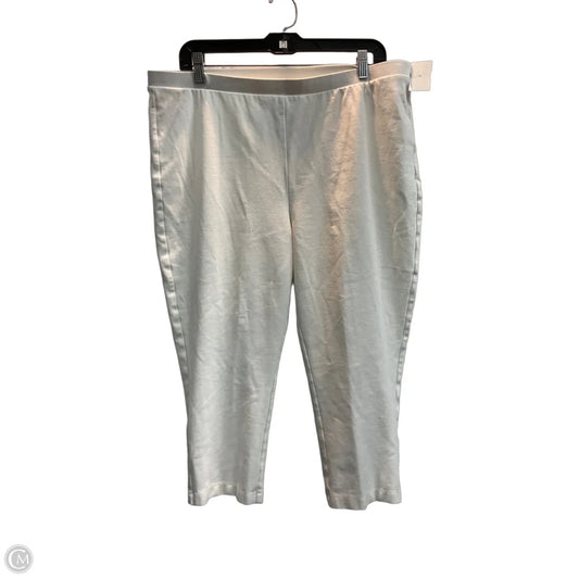 Capris By Chicos In White, Size: 16