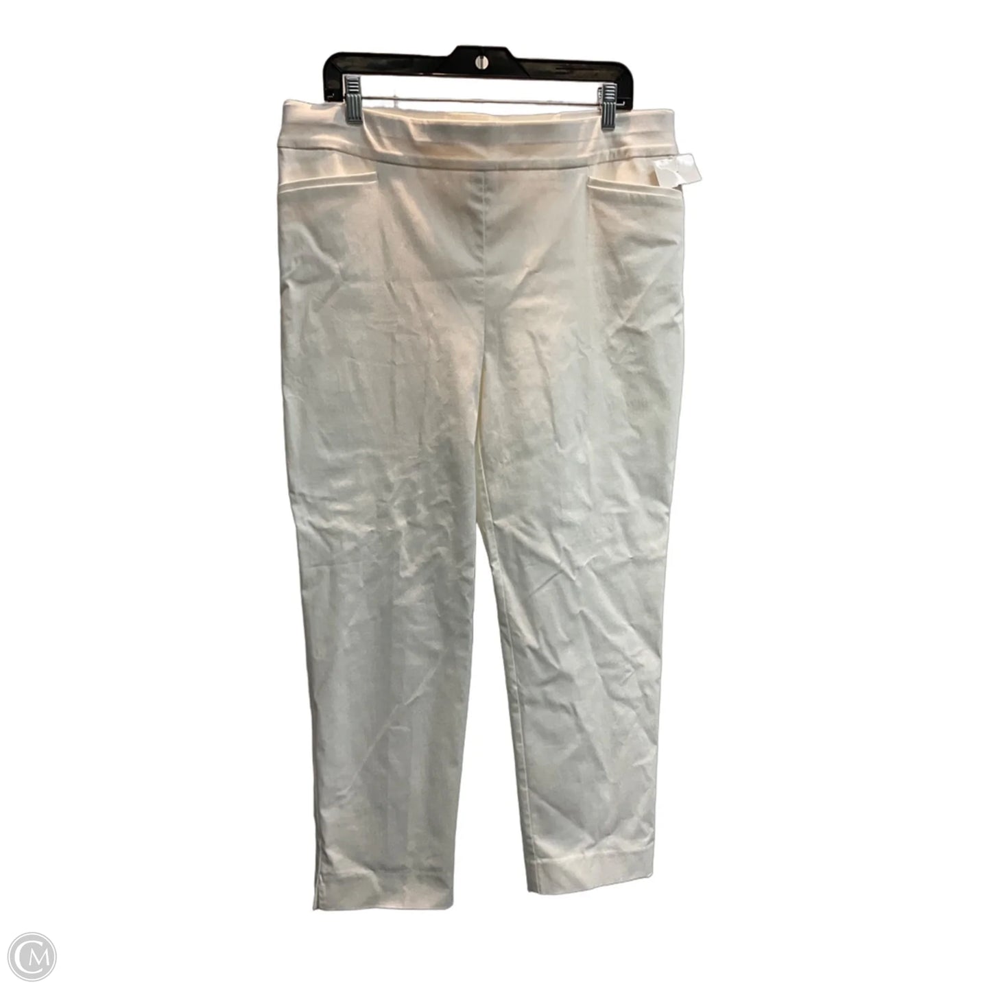 Pants Chinos & Khakis By Chicos In White, Size: 14