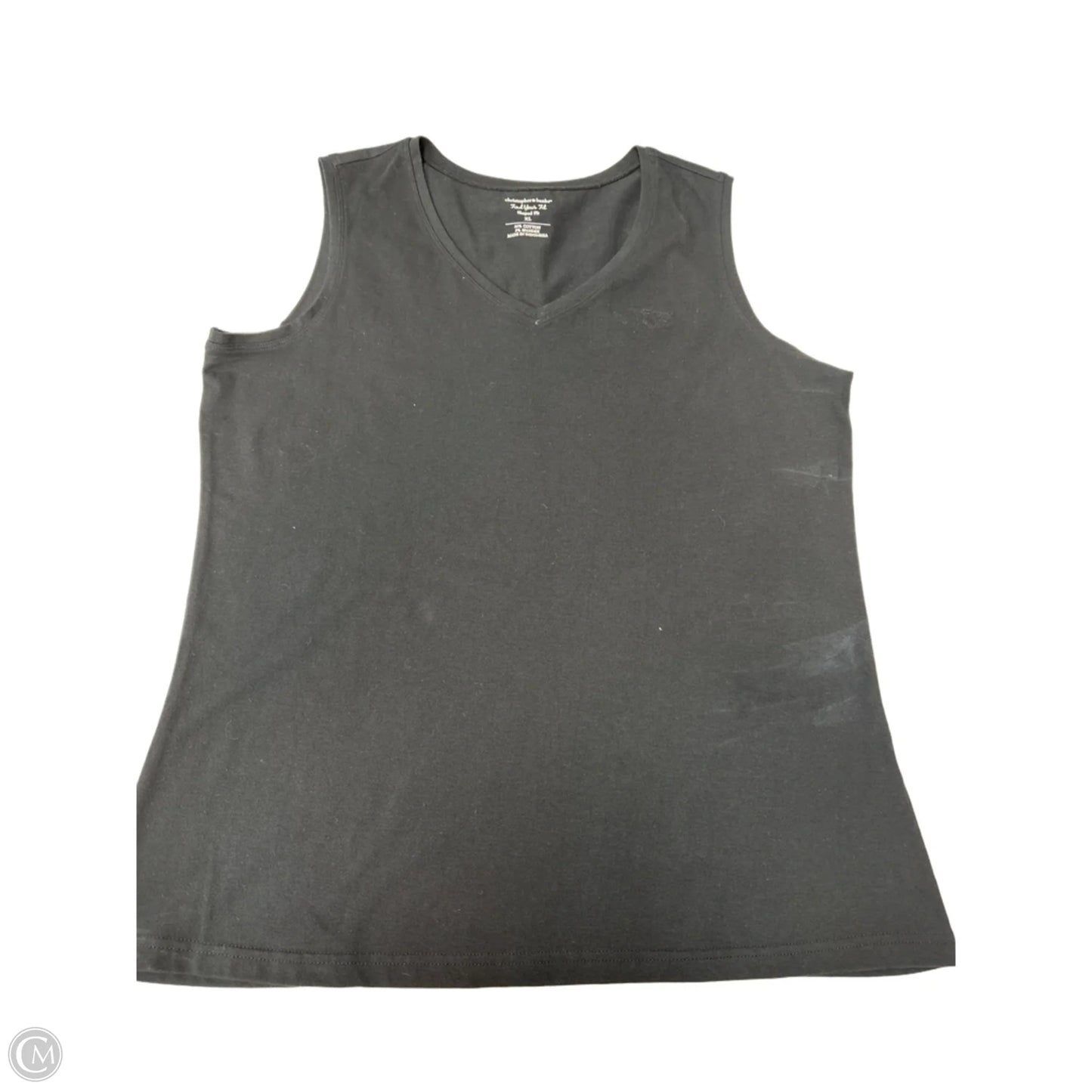 Tank Top By Christopher And Banks In Black, Size: Xl