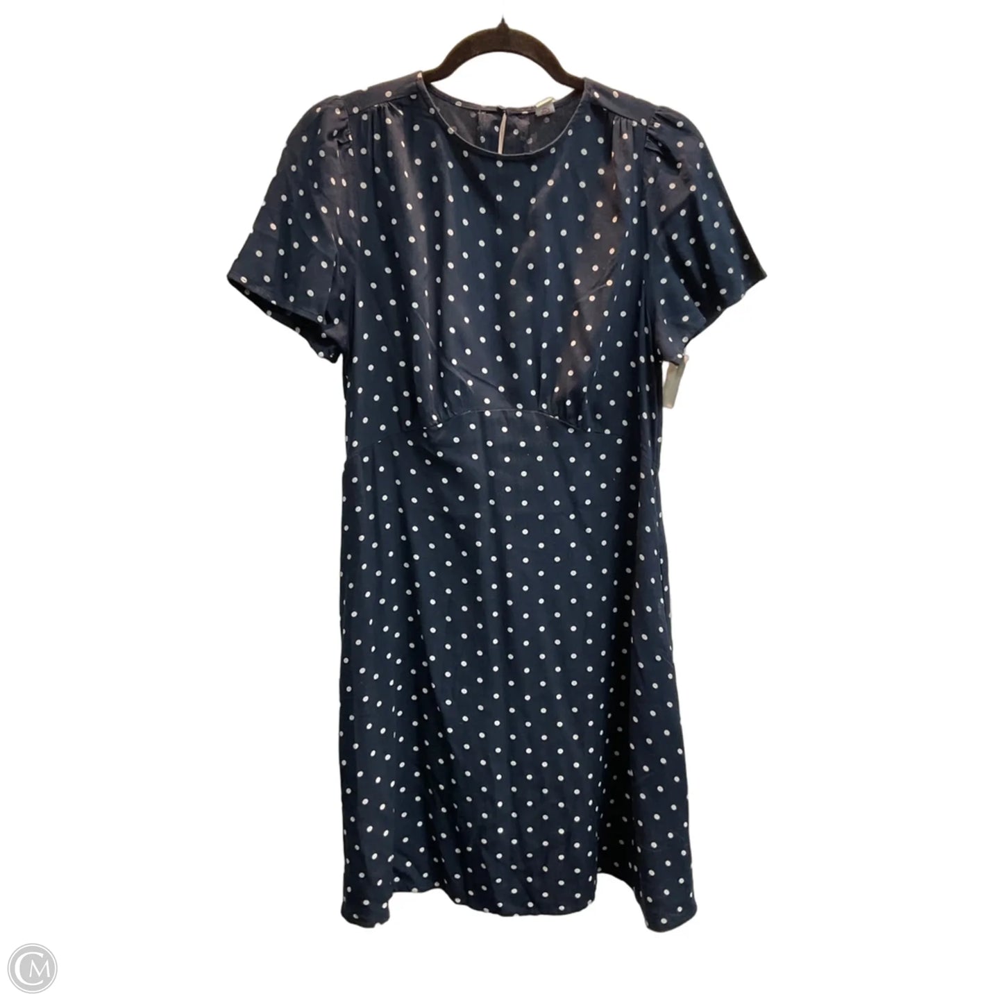 Dress Casual Midi By Old Navy In Polkadot Pattern, Size: M
