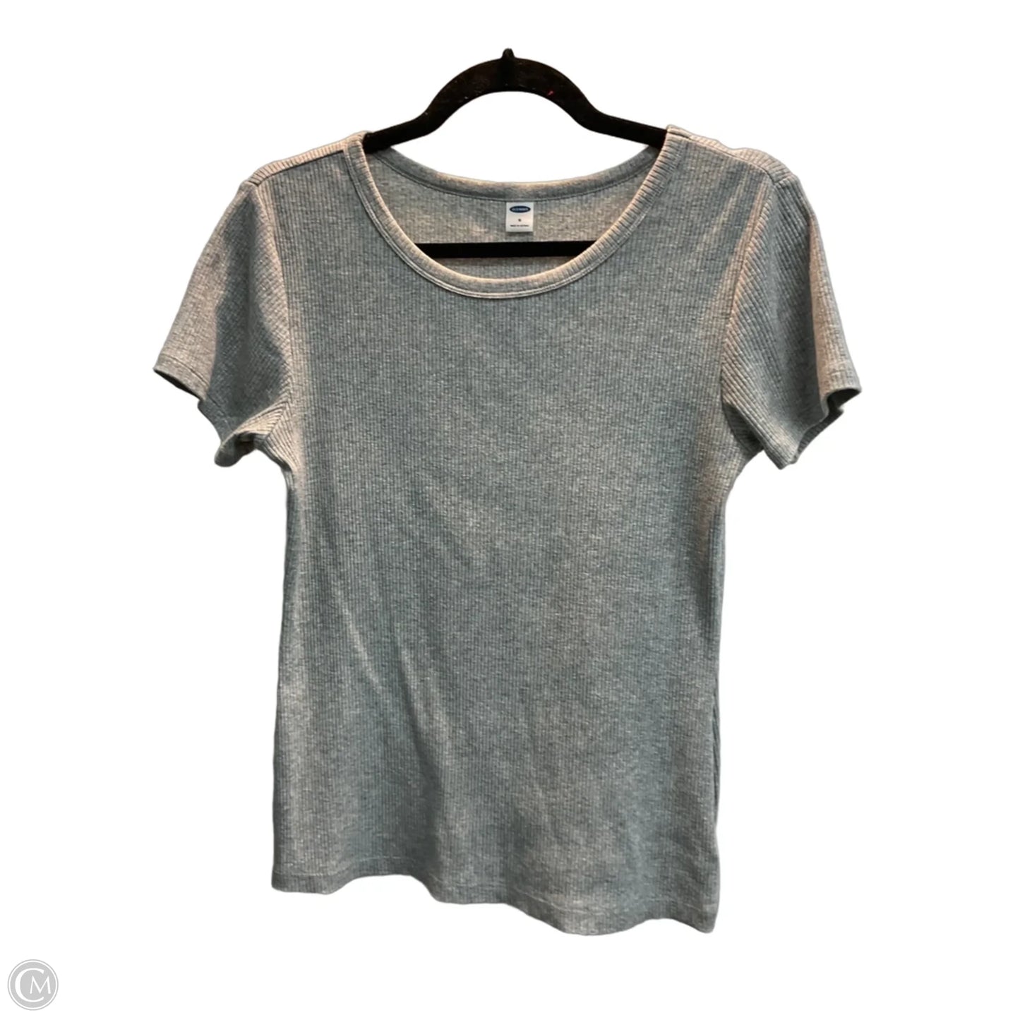 Top Short Sleeve Basic By Old Navy In Grey, Size: M