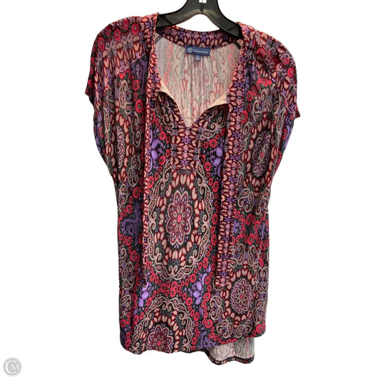 Tunic Short Sleeve By Democracy In Multi-colored, Size: Lp