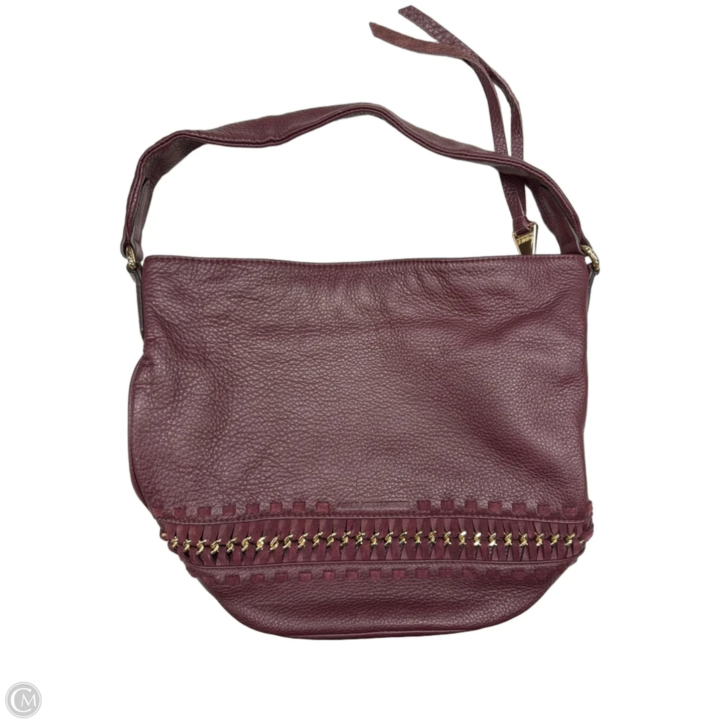 Handbag Leather By Aimee Kestenberg, Size: Medium