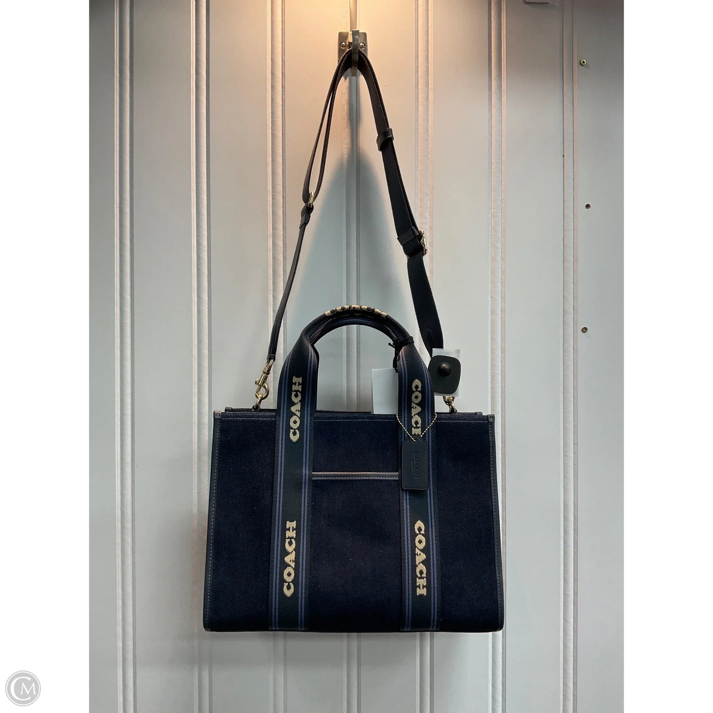 Tote Designer By Coach, Size: Large