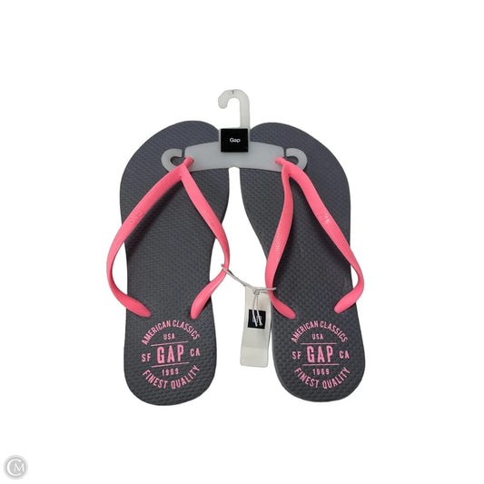 Sandals Flip Flops By Gap In Pink, Size: 7
