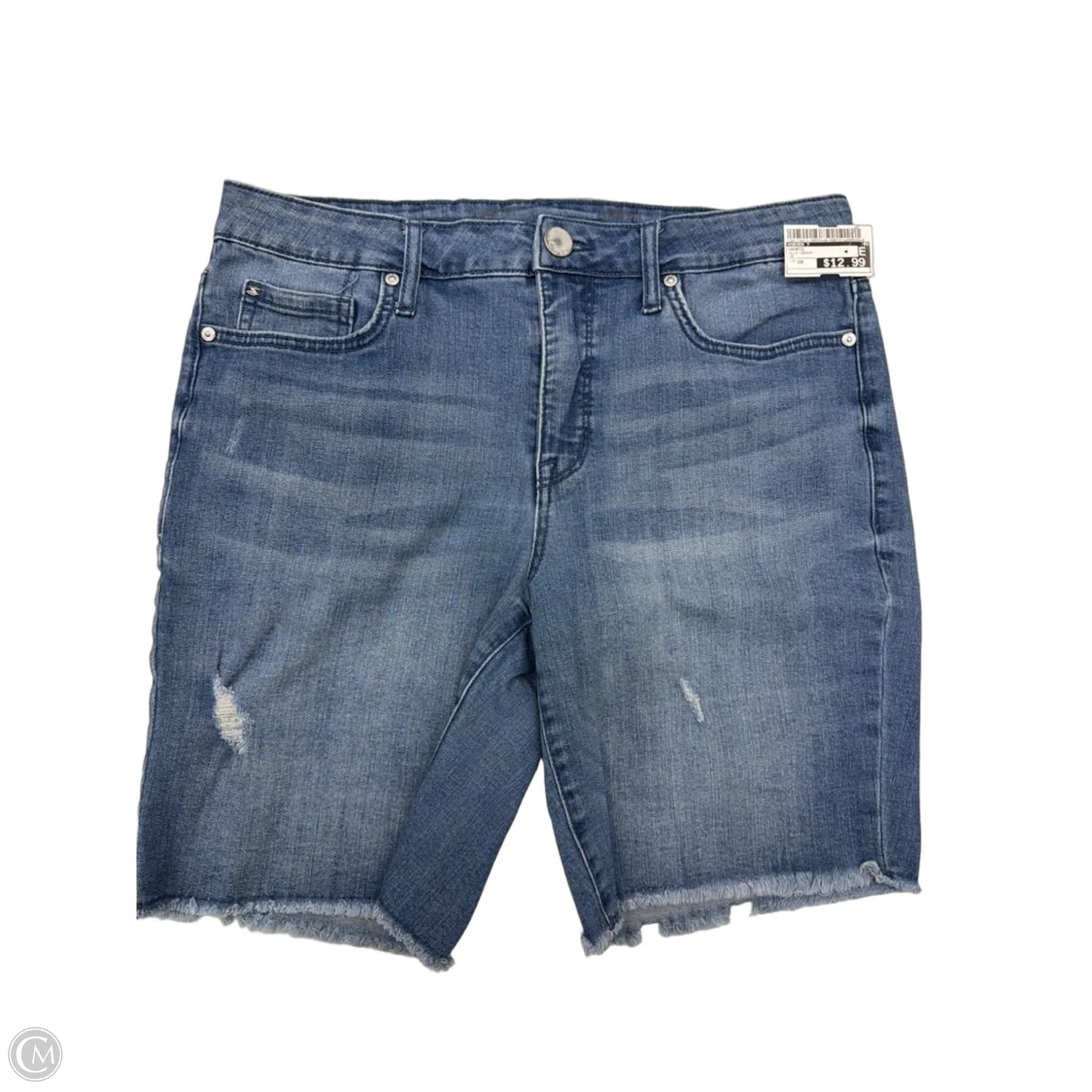 Shorts By Seven 7 In Blue Denim, Size: 10