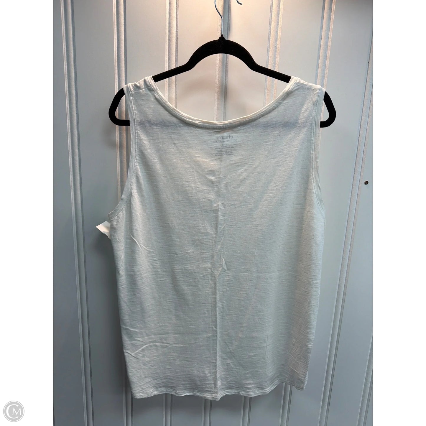 Tank Top By Chicos In White, Size: Xl