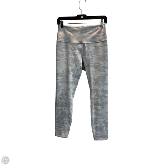 Athletic Leggings By Lululemon In Camouflage Print, Size: M