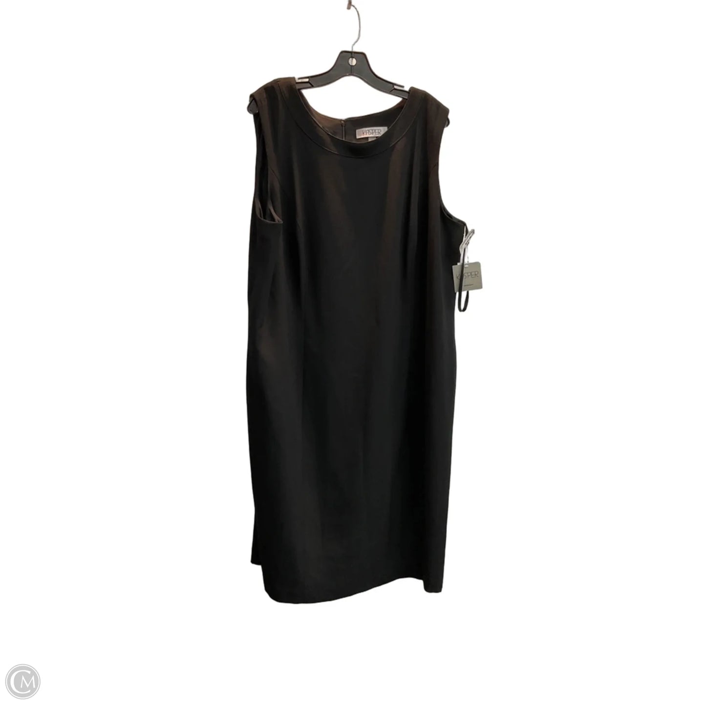 Dress Work By Kasper In Black, Size: 3x