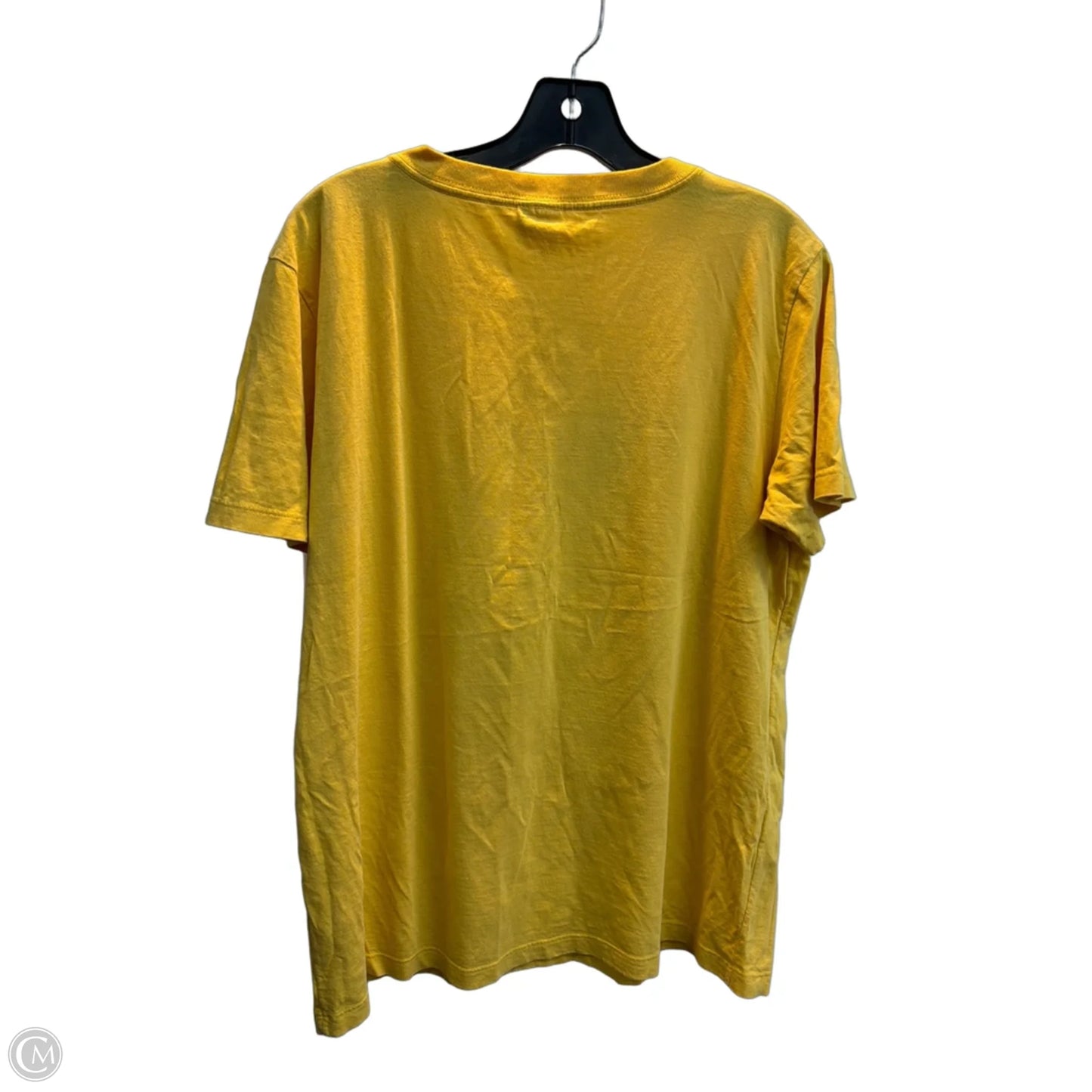 Top Short Sleeve Basic By Farm Rio In Gold, Size: S
