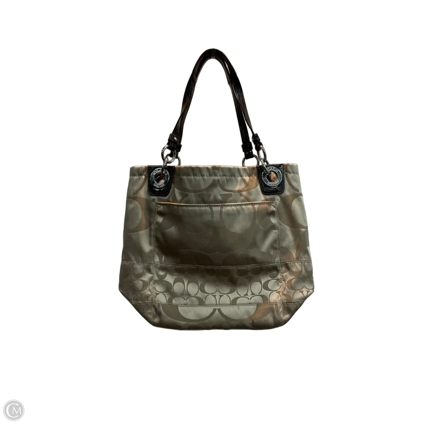 Tote Designer By Coach, Size: Medium
