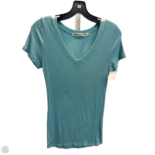 Top Sleeveless By Michael Stars In Aqua, Size: Osfm
