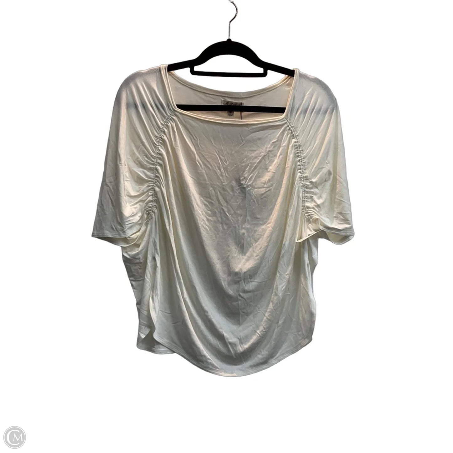 Top Sleeveless By Max Studio In Cream, Size: S