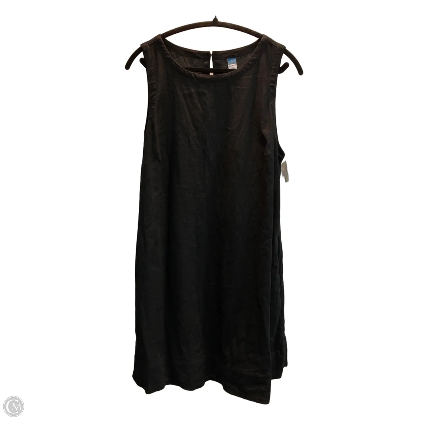 Dress Casual Midi By Old Navy In Black, Size: L