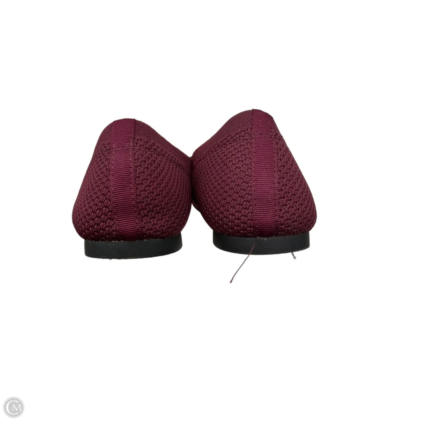 Shoes Flats By A New Day In Maroon, Size: 11