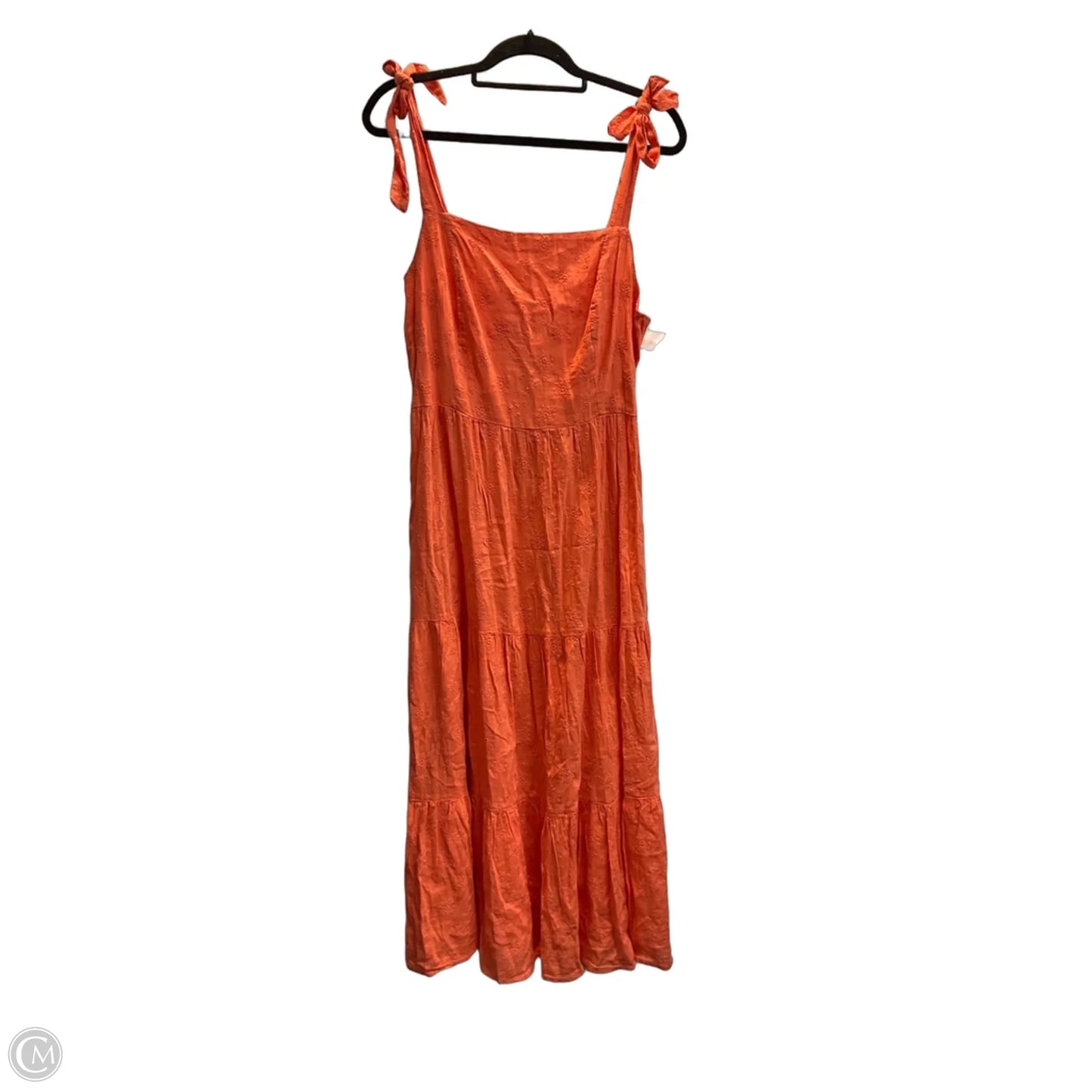 Dress Casual Maxi By Old Navy In Orange, Size: L