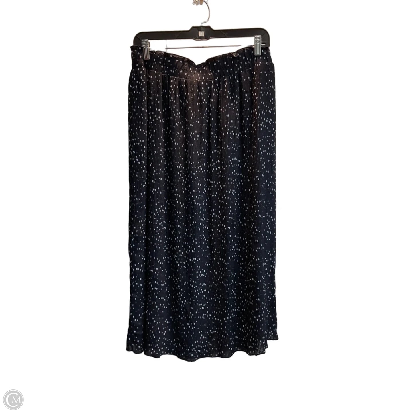 Skirt Maxi By Loft In Polkadot Pattern, Size: 8