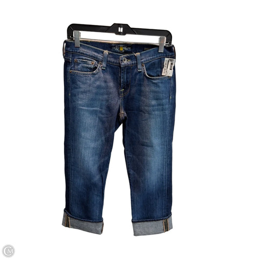 Capris By Lucky Brand In Blue Denim, Size: 4