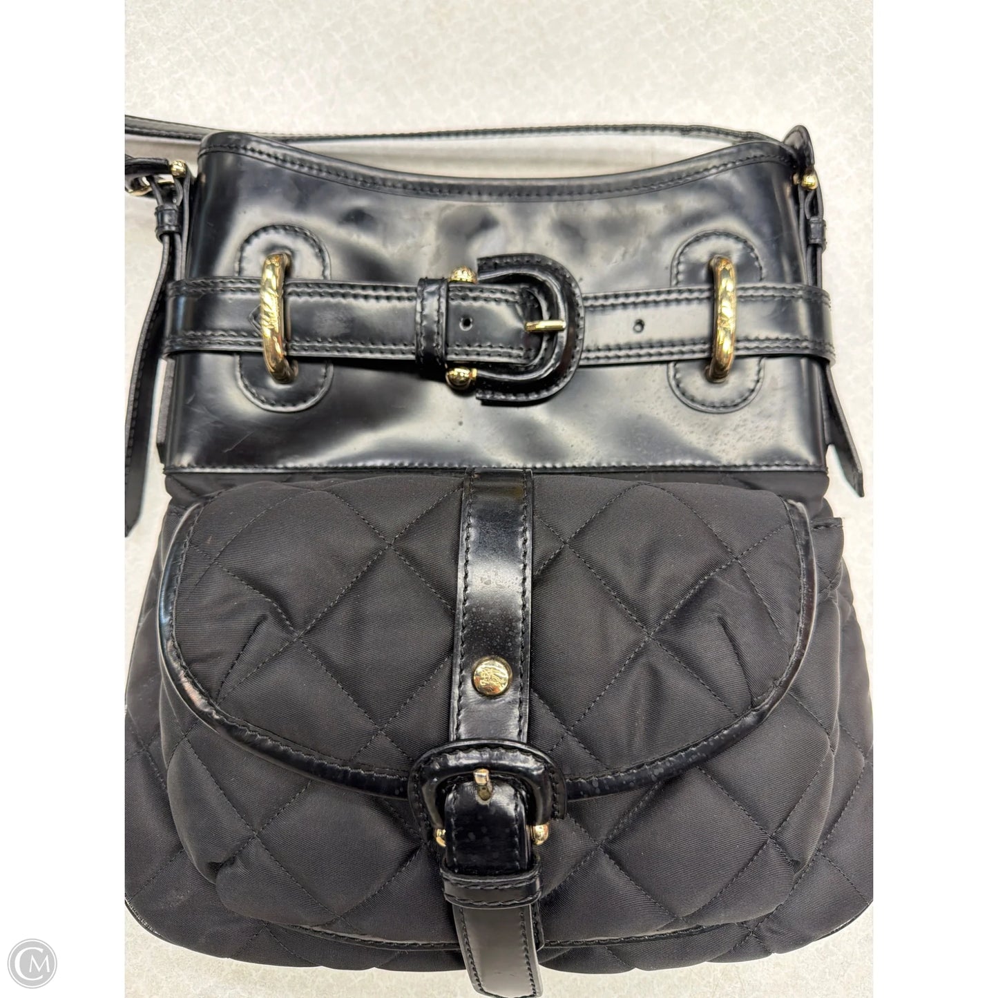 Crossbody Luxury Designer By Burberry, Size: Medium