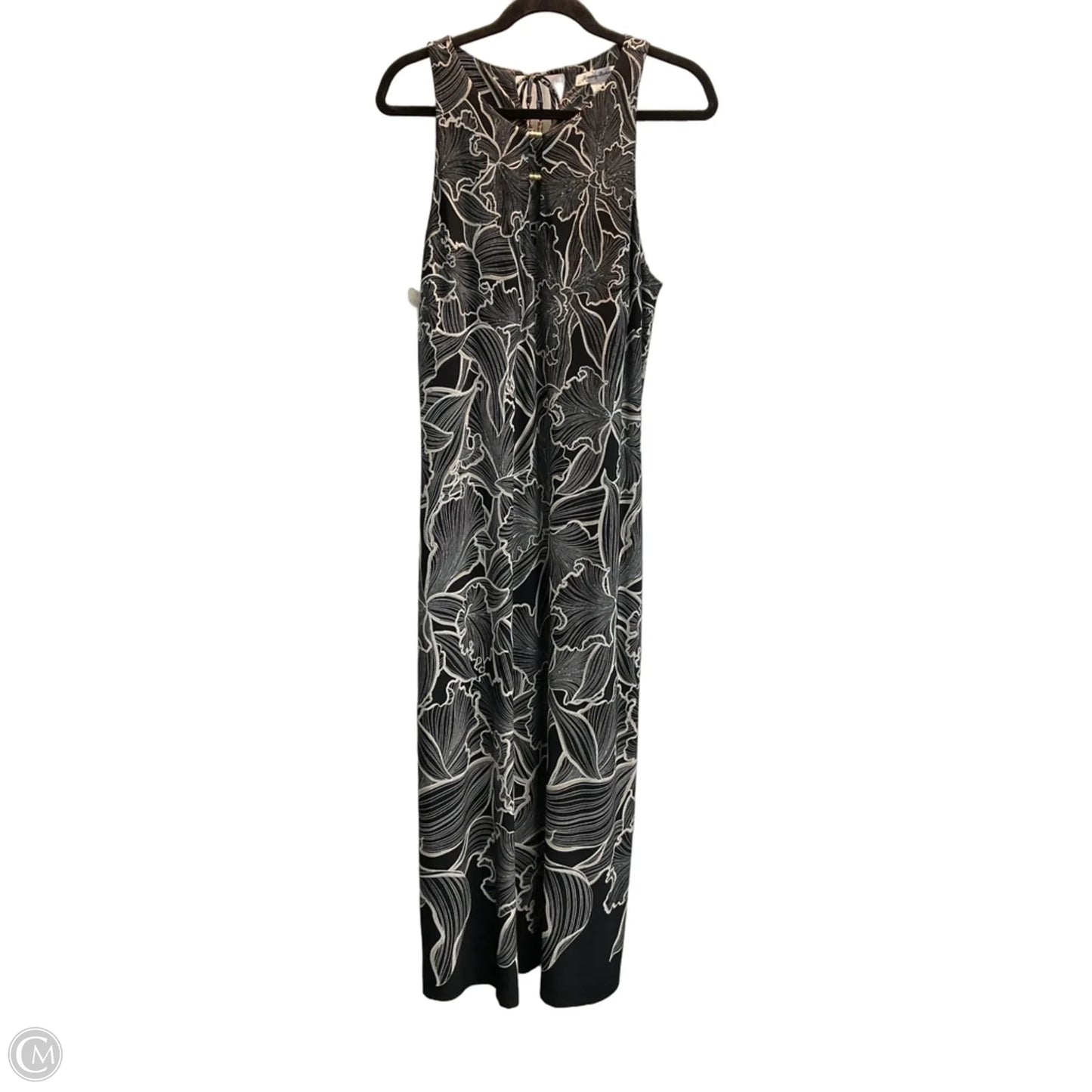 Dress Casual Maxi By Tommy Bahama In Black, Size: L