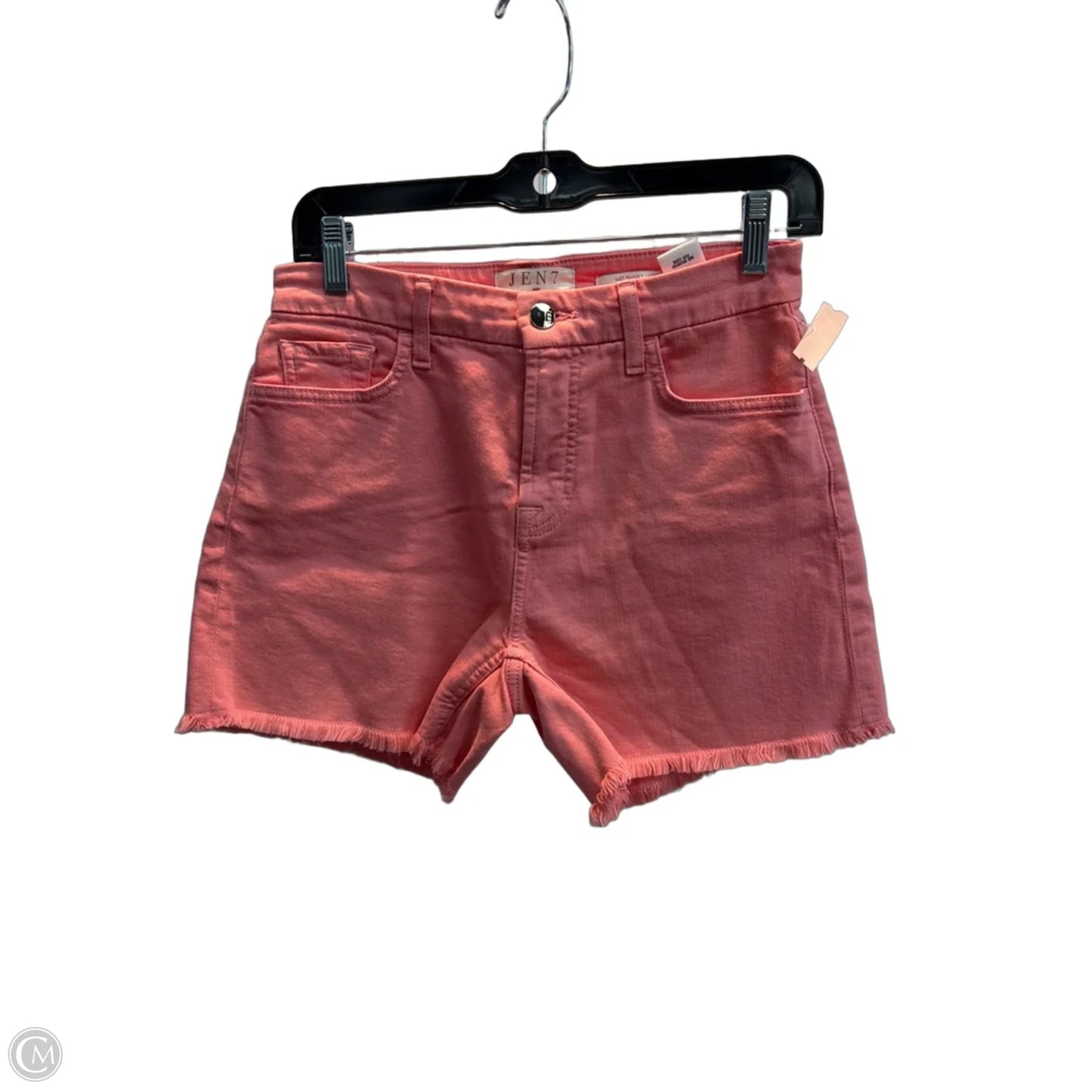 Shorts By 7 For All Mankind In Pink Denim, Size: 2