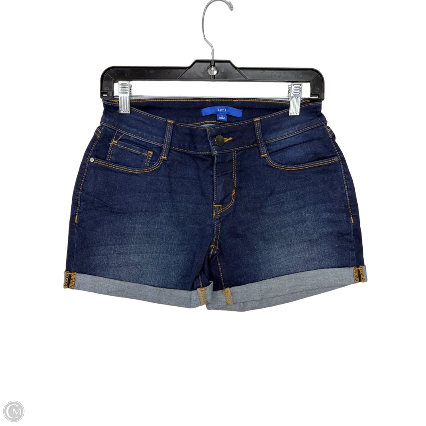 Shorts By Apt 9 In Blue Denim, Size: 4
