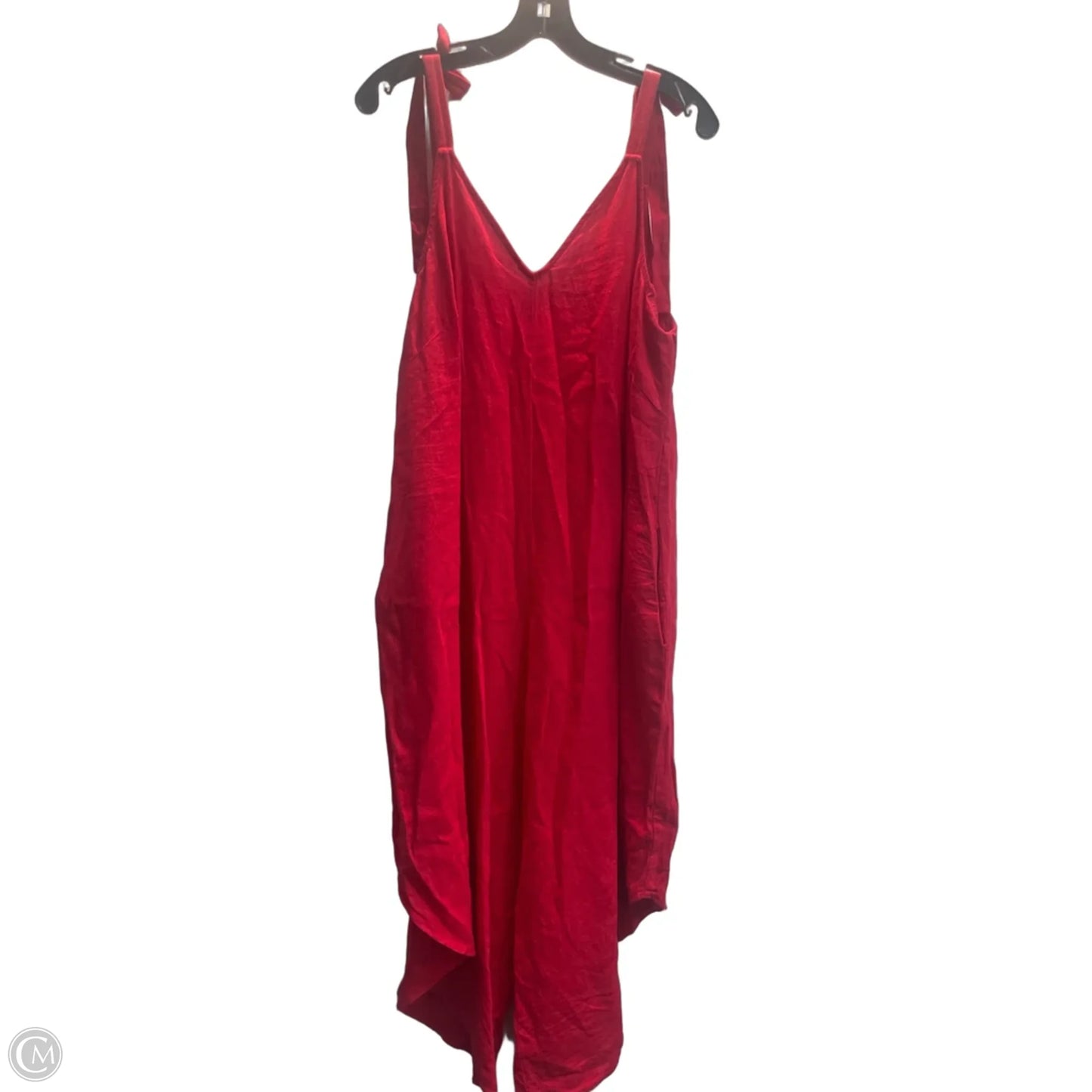 Jumpsuit By Msk In Red, Size: Xl