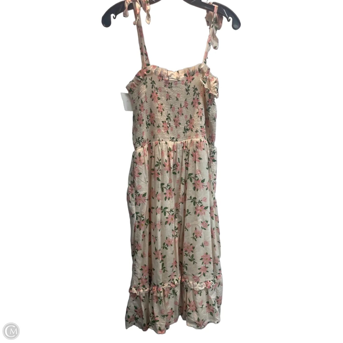 Dress Casual Midi By Draper James In Floral Print, Size: S