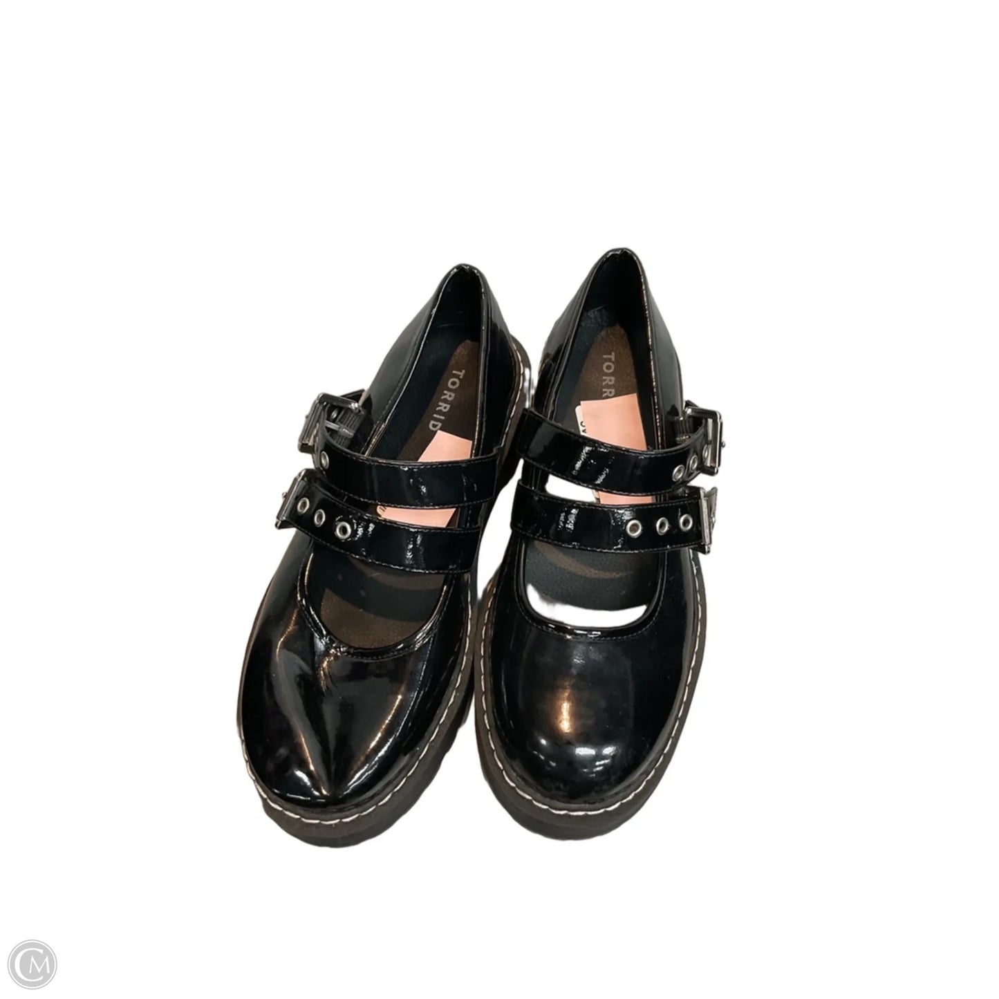 Shoes Heels Platform By Torrid In Black, Size: 10