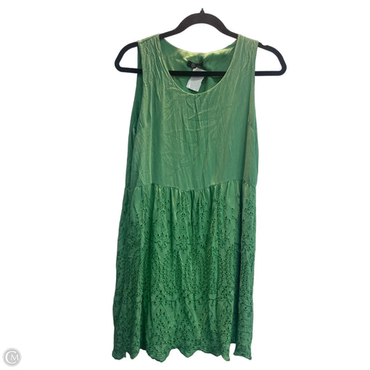 Dress Casual Midi By Clothes Mentor In Green, Size: M