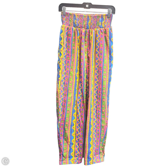 Pants Wide Leg By Clothes Mentor In Multi-colored, Size: 4