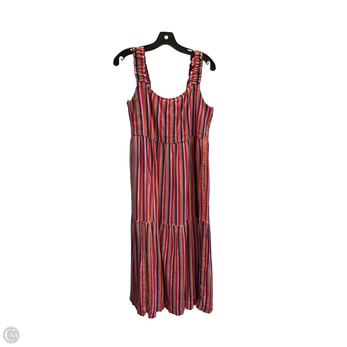 Dress Casual Maxi By Liverpool In Striped Pattern, Size: S
