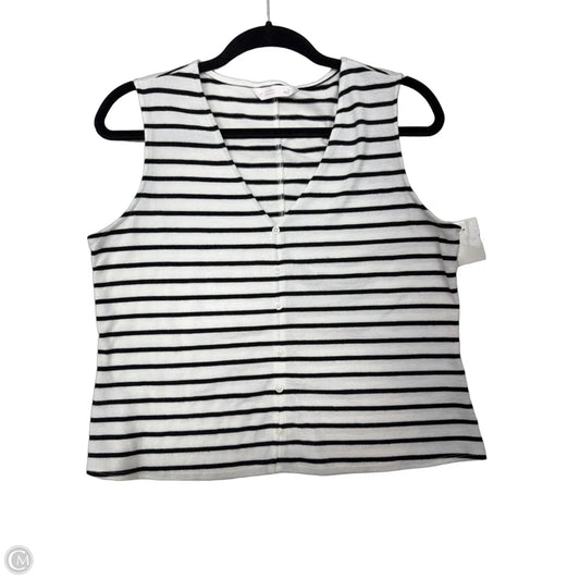Tank Top By Lc Lauren Conrad In Striped Pattern, Size: L