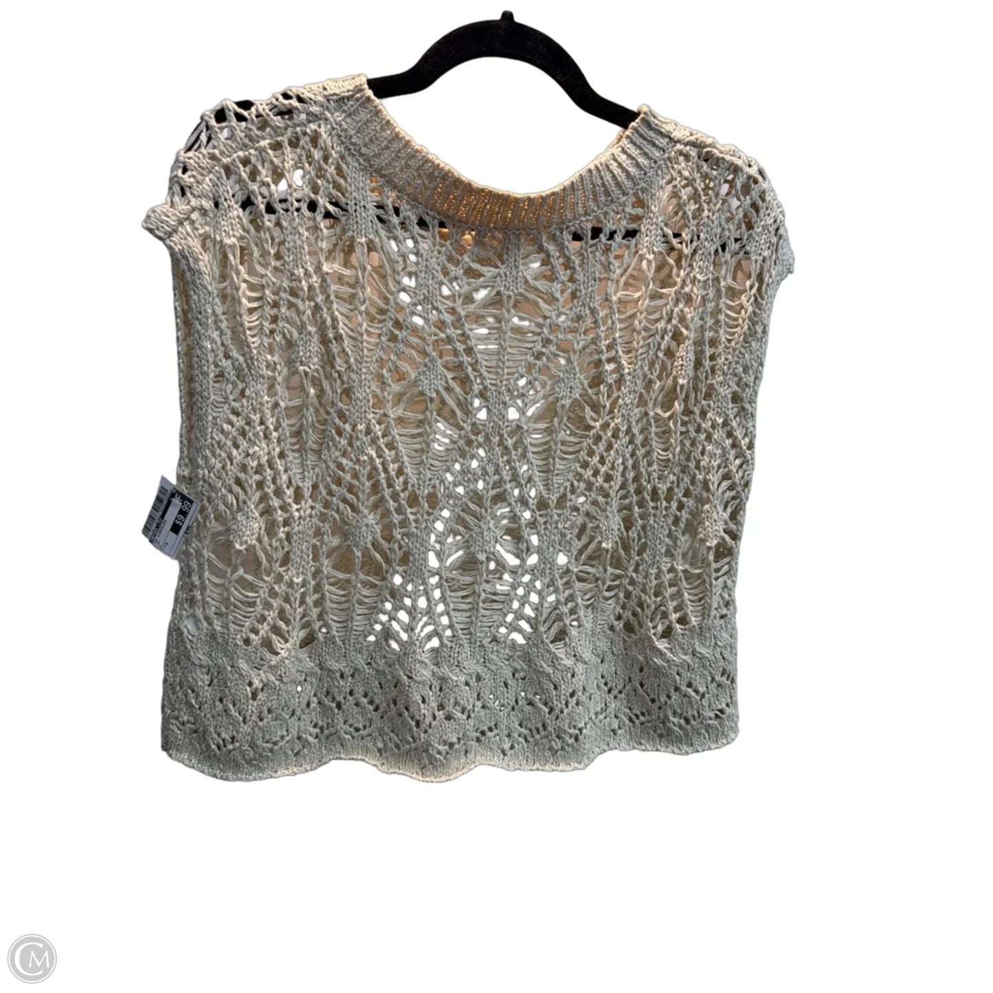 Top Sleeveless By Natural Life In Tan, Size: M