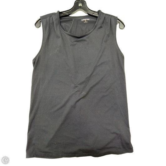 Top Short Sleeve By Lands End In Black, Size: M