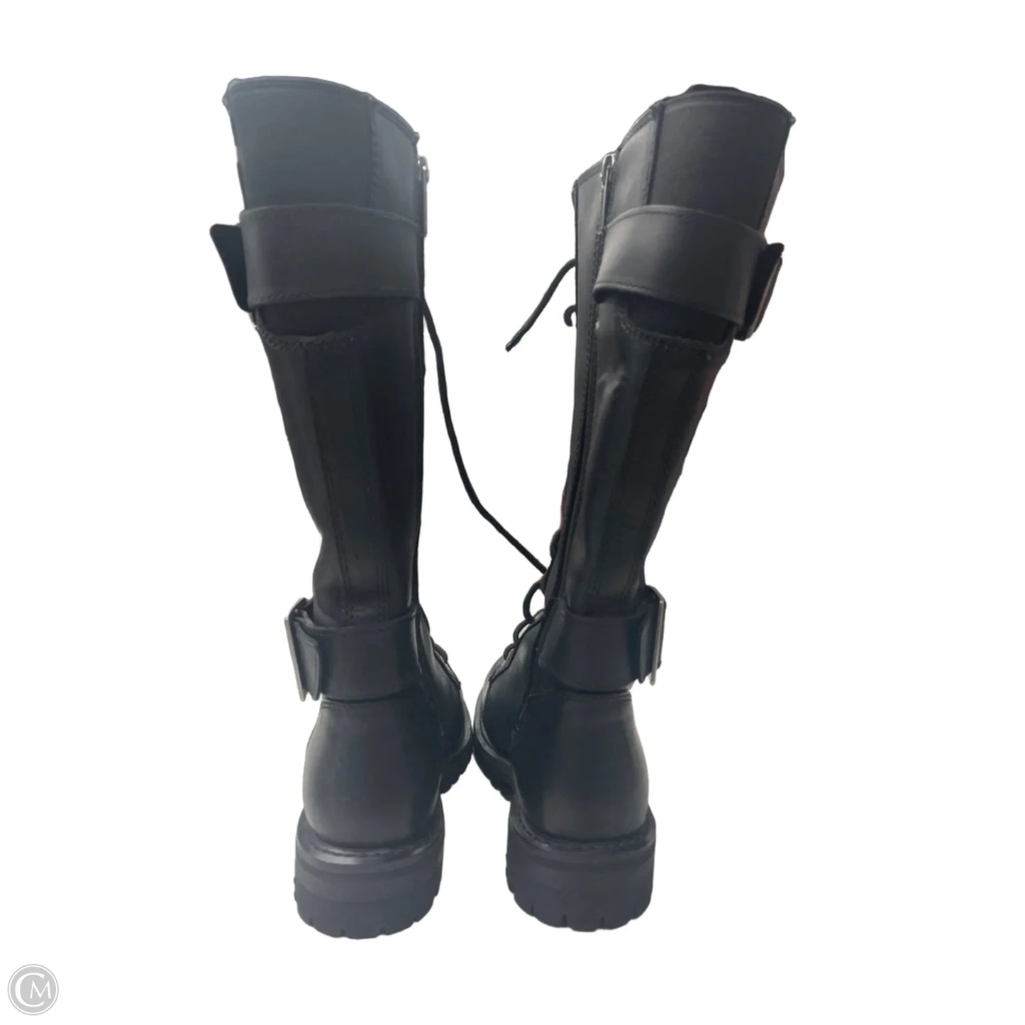 Boots Knee Flats By Harley Davidson In Black, Size: 9