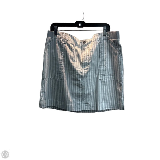 Skort By Lee In Striped Pattern, Size: 14