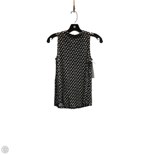 Top Sleeveless By Loft In Multi-colored, Size: Xxs