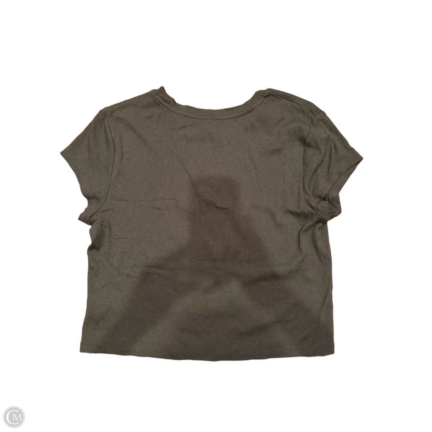 Top Short Sleeve Basic By A New Day In Green, Size: Xl