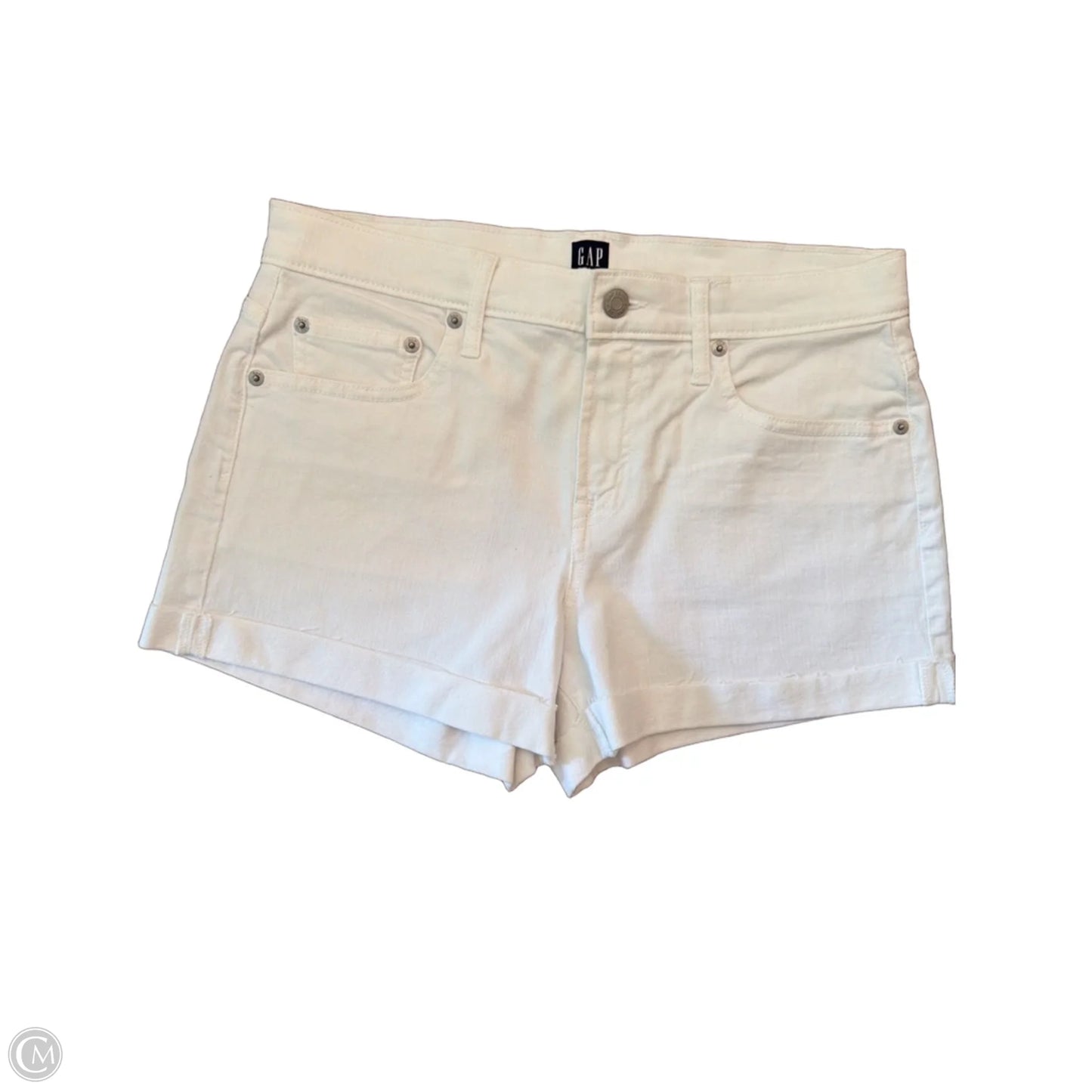 Shorts By Gap In White Denim, Size: 6