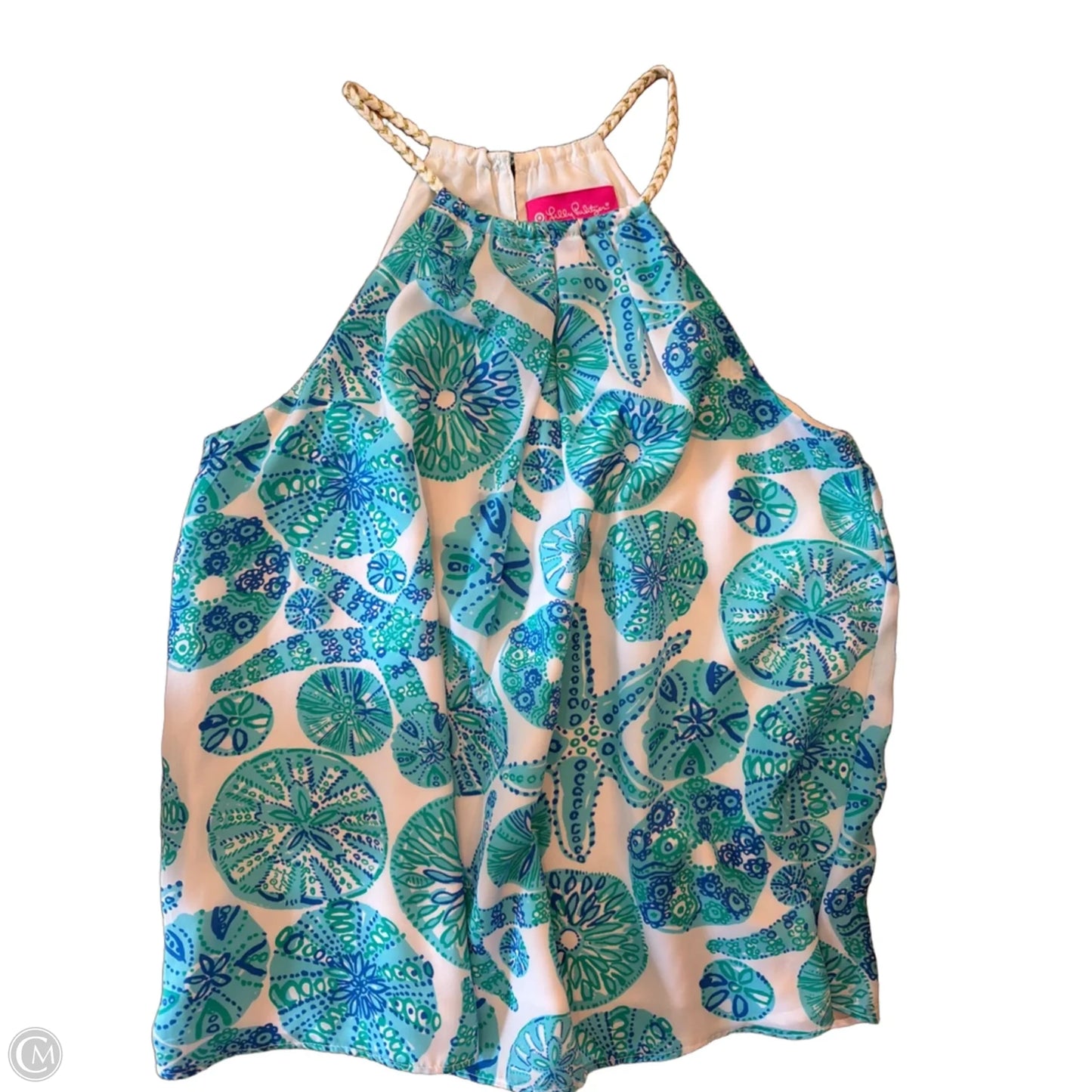 Top Sleeveless By Target-designer In Blue, Size: M