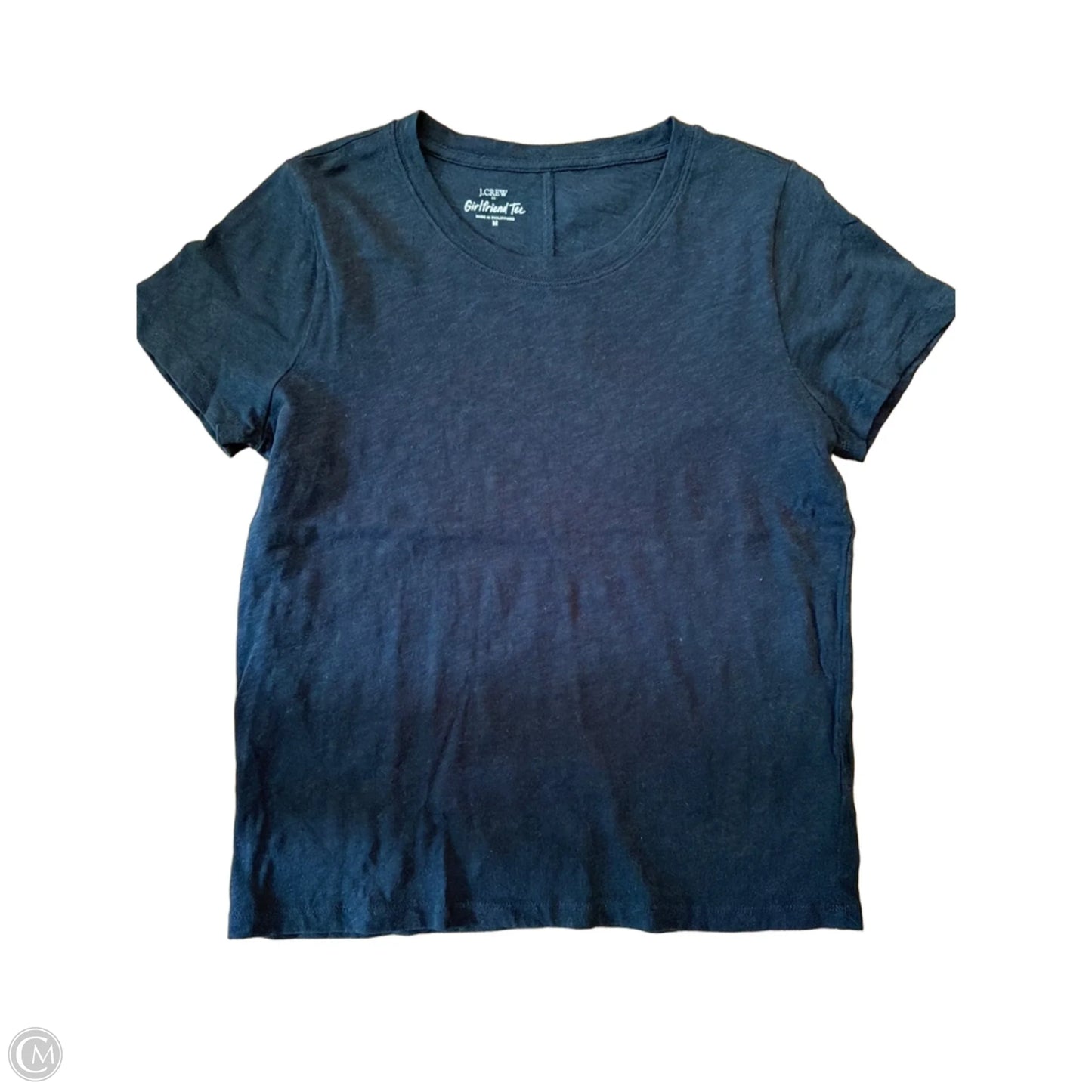 Top Short Sleeve Basic By J. Crew In Black, Size: M
