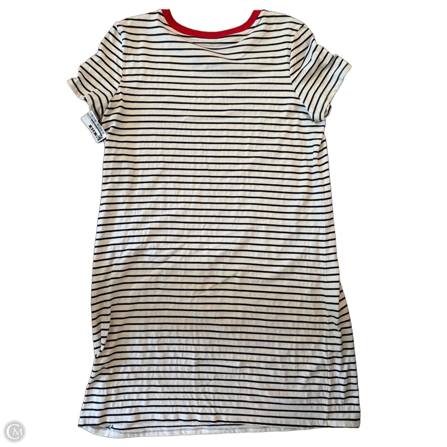 Dress Casual Midi By Dalia In Striped Pattern, Size: L