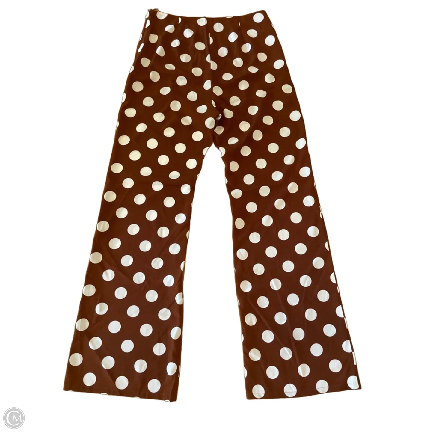 Pants Wide Leg By Clothes Mentor In Polkadot Pattern, Size: L