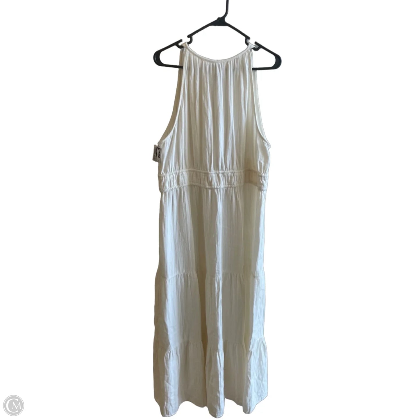 Dress Casual Maxi By Old Navy In White, Size: Xl