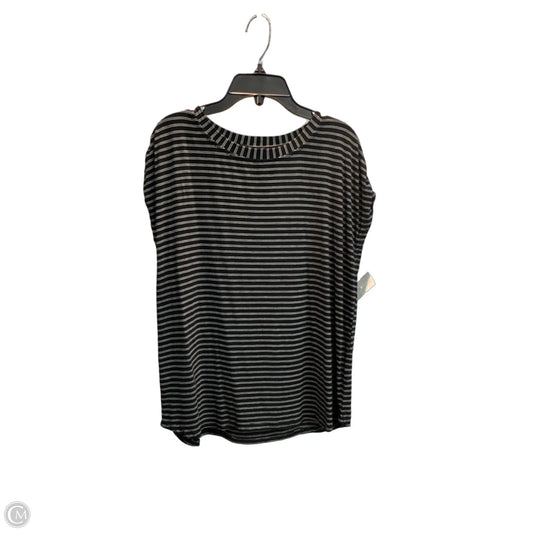Top Sleeveless By Modern Works In Striped Pattern, Size: M